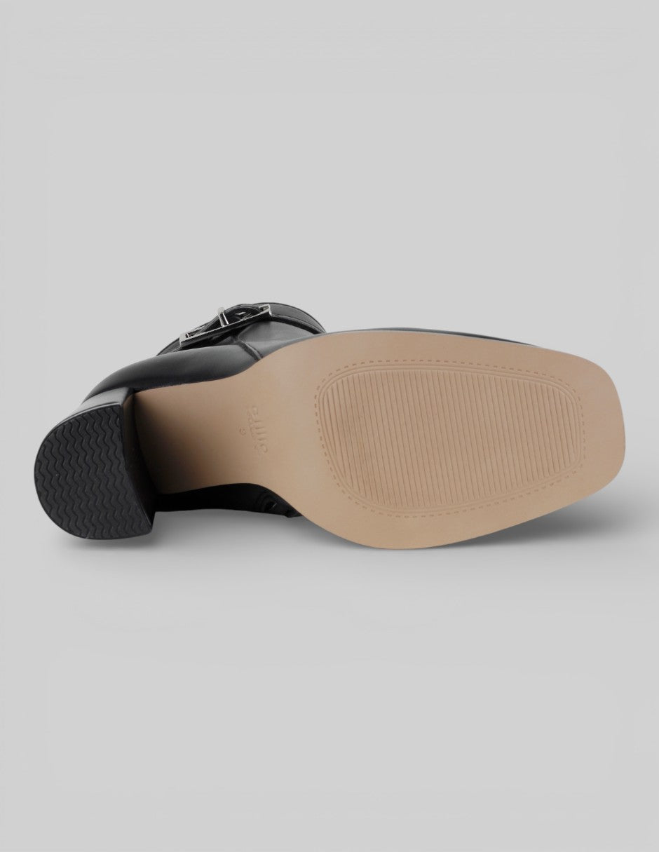 Botín con tacón  en Sintético – Negro talla 23