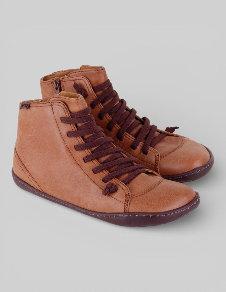 Botas casuales Exterior Piel Color Café Para Hombre De camper