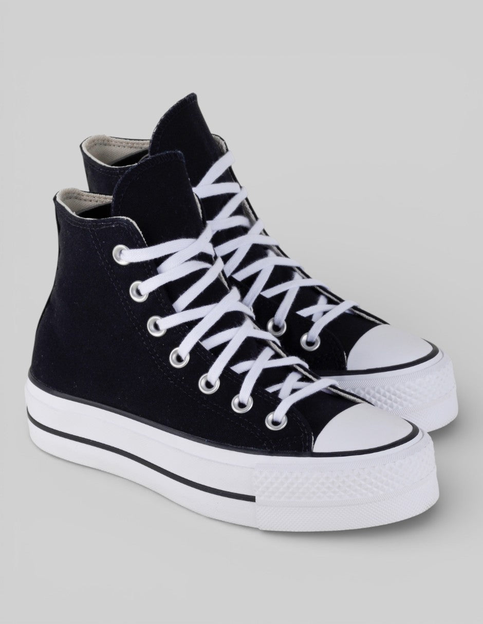 Tenis botín Exterior Textil Color Negro Para Mujer De Converse