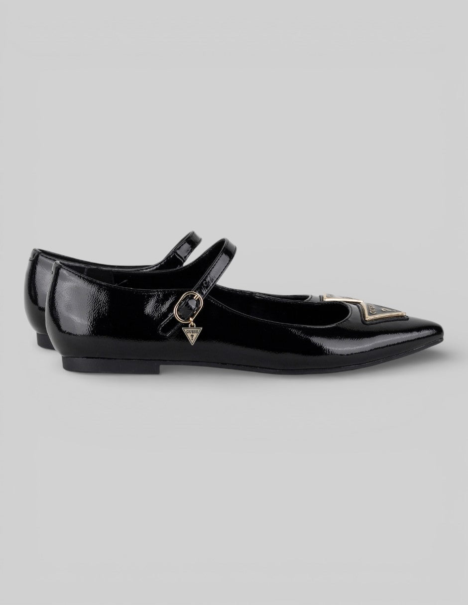 Mary jane  en Charol – Negro talla 25.5