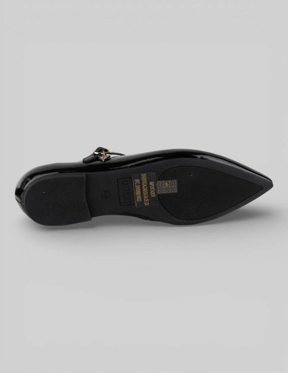 Mary jane  en Charol – Negro talla 25.5