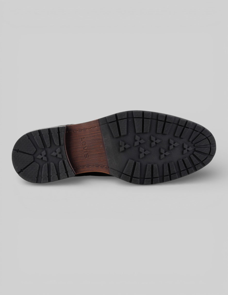 Botas casuales  en Piel – Negro talla 26