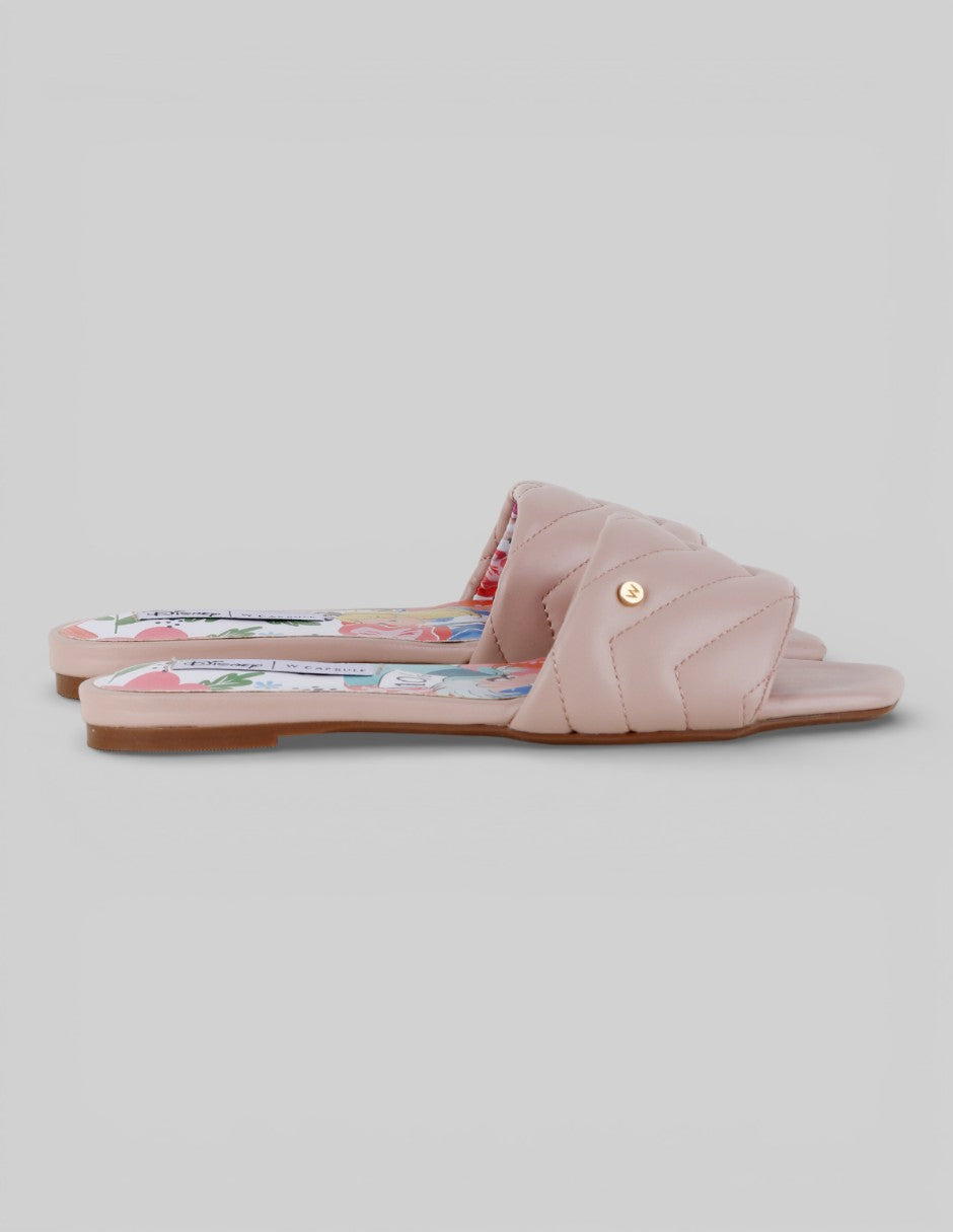 Sandalias de piso  en Sintético – Rosa talla 23