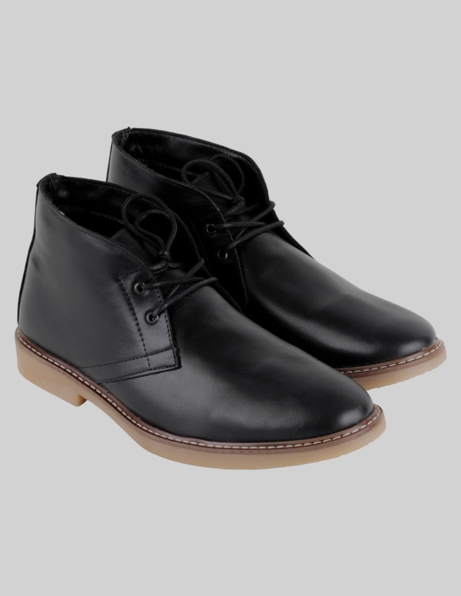 Botas casuales Exterior Piel Color Negro Para Hombre De rbcollection
