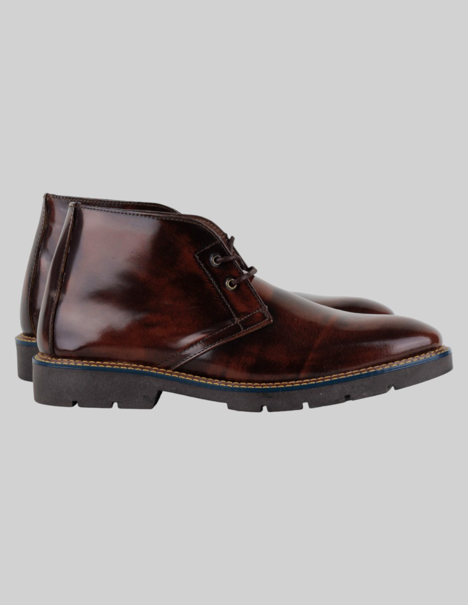 Botas casuales  en Piel – Café talla 27