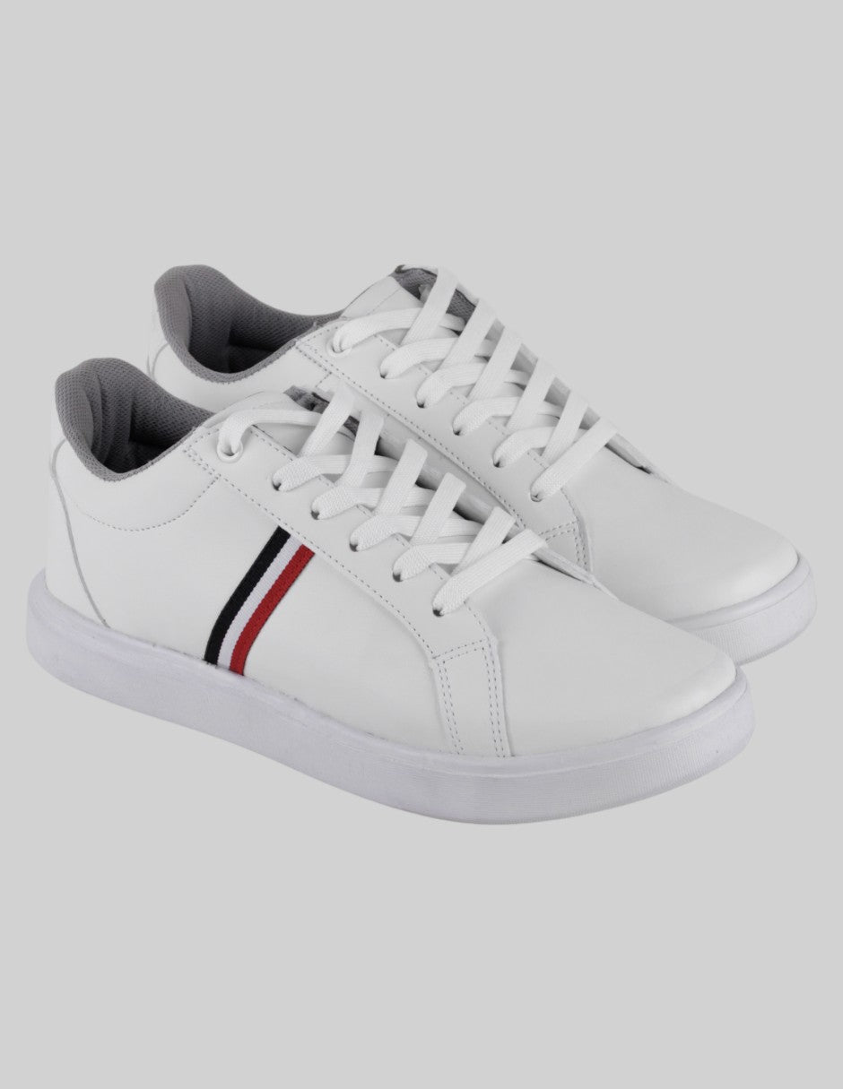 Tenis con cordones Exterior Sintético Color Blanco Para Hombre De TRAX