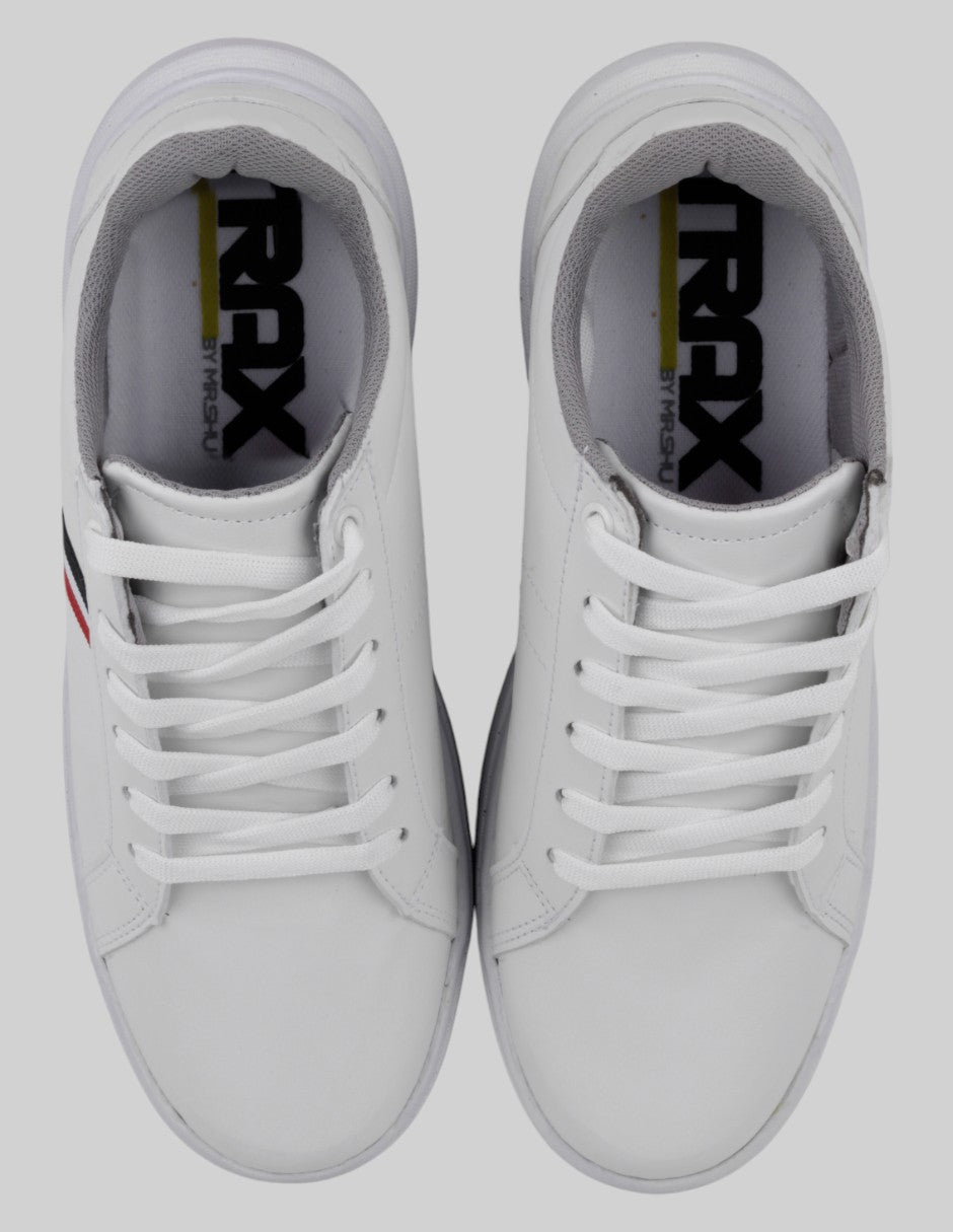 Tenis con cordones   en Sintético – Blanco talla 27