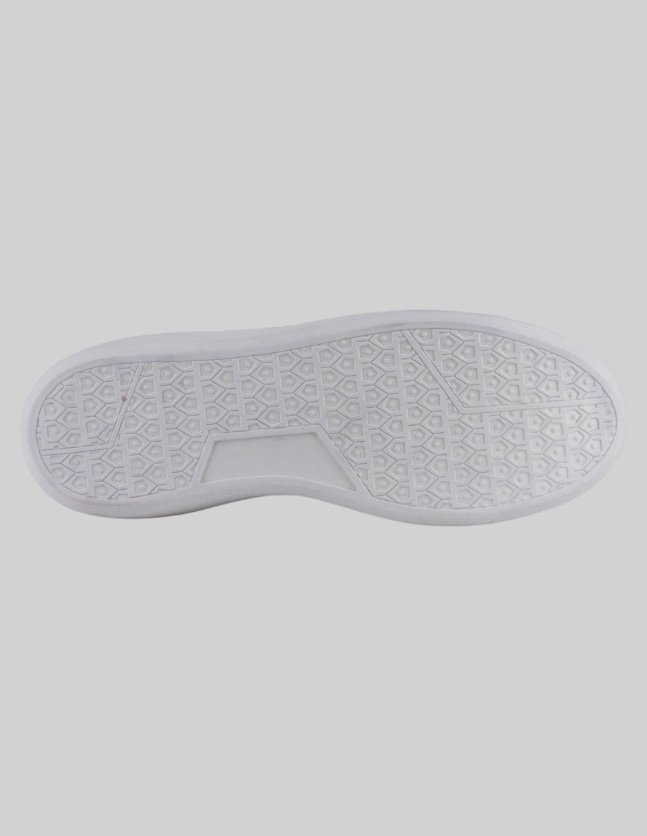 Tenis con cordones   en Sintético – Blanco talla 27