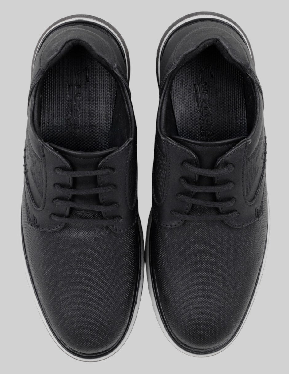 Zapatos de confort  en Piel vegana – Negro talla 26