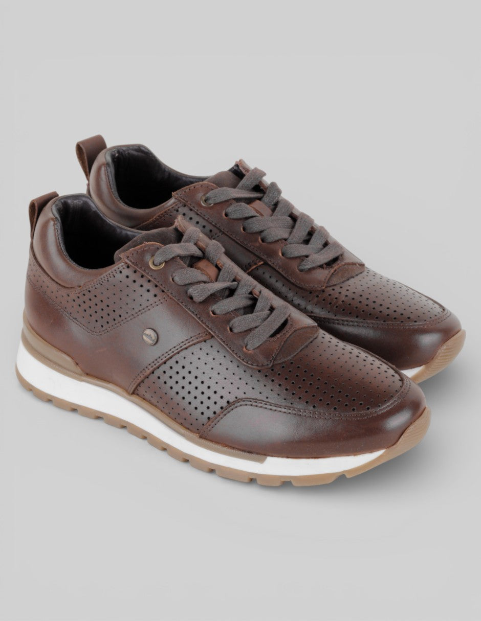 Zapatos de confort Exterior Piel Color Café Para Hombre De Destroyer
