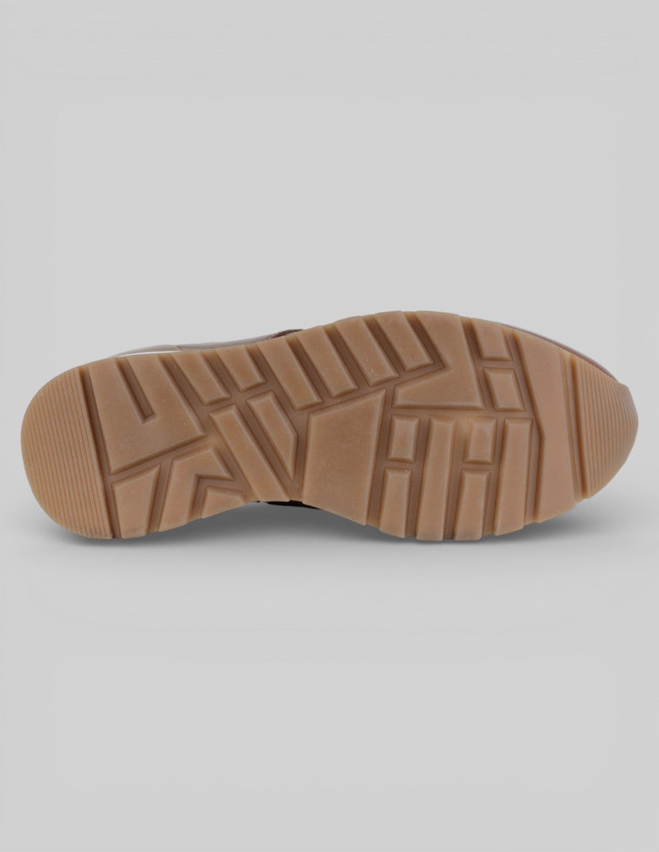 Zapatos de confort  en Piel – Café talla 25