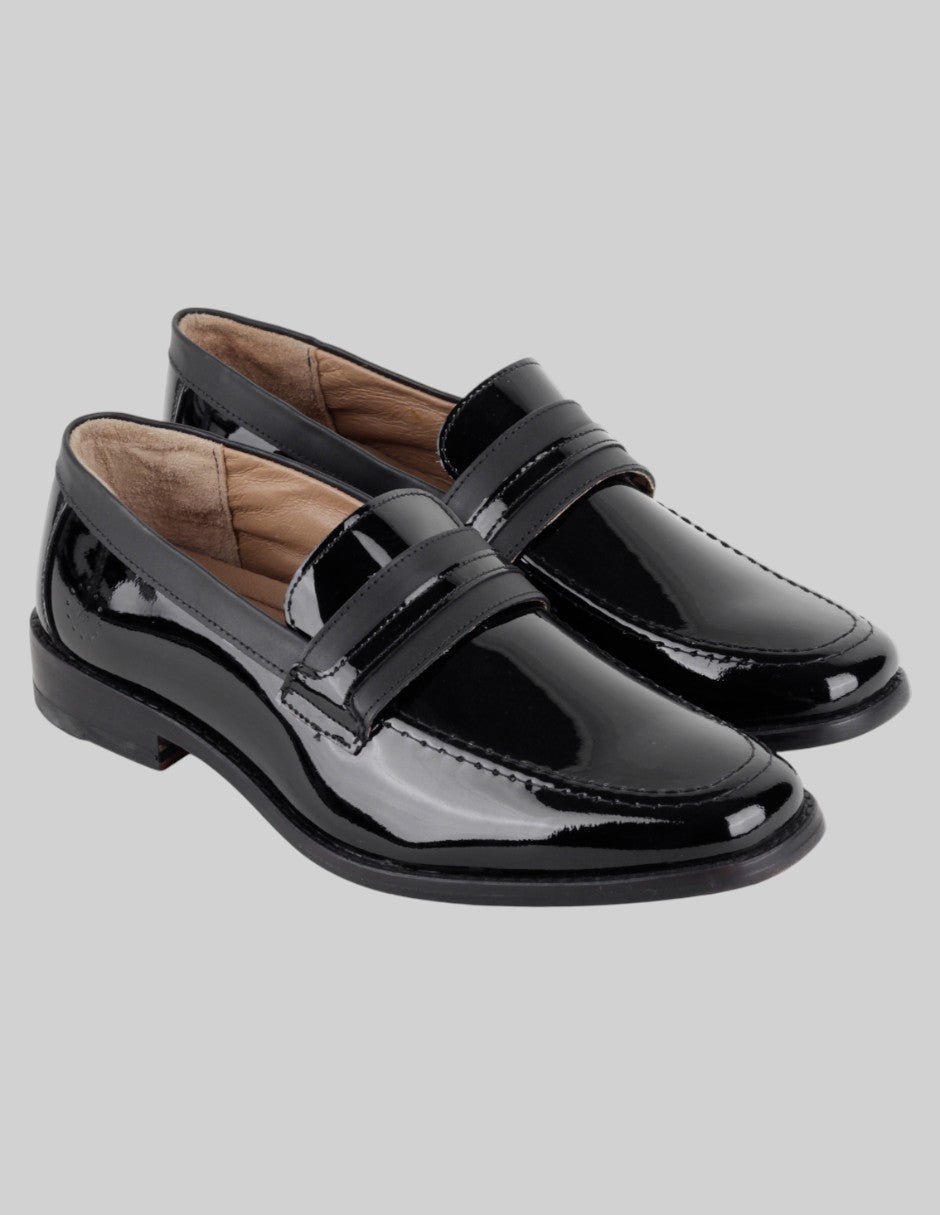 Mocasines Exterior Piel Color Negro Para Hombre De Triples Han dinade