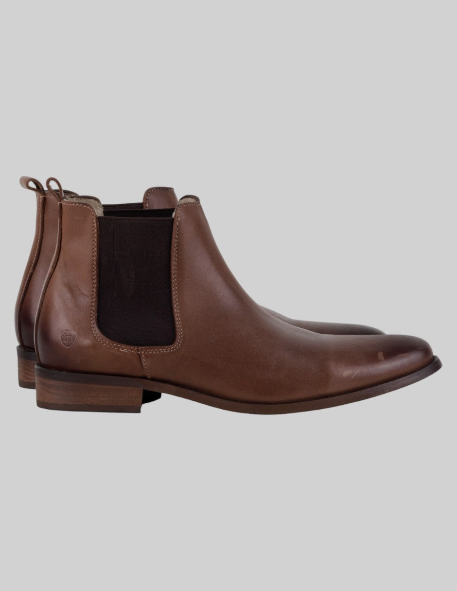 Botas casuales  en Piel – Café talla 26