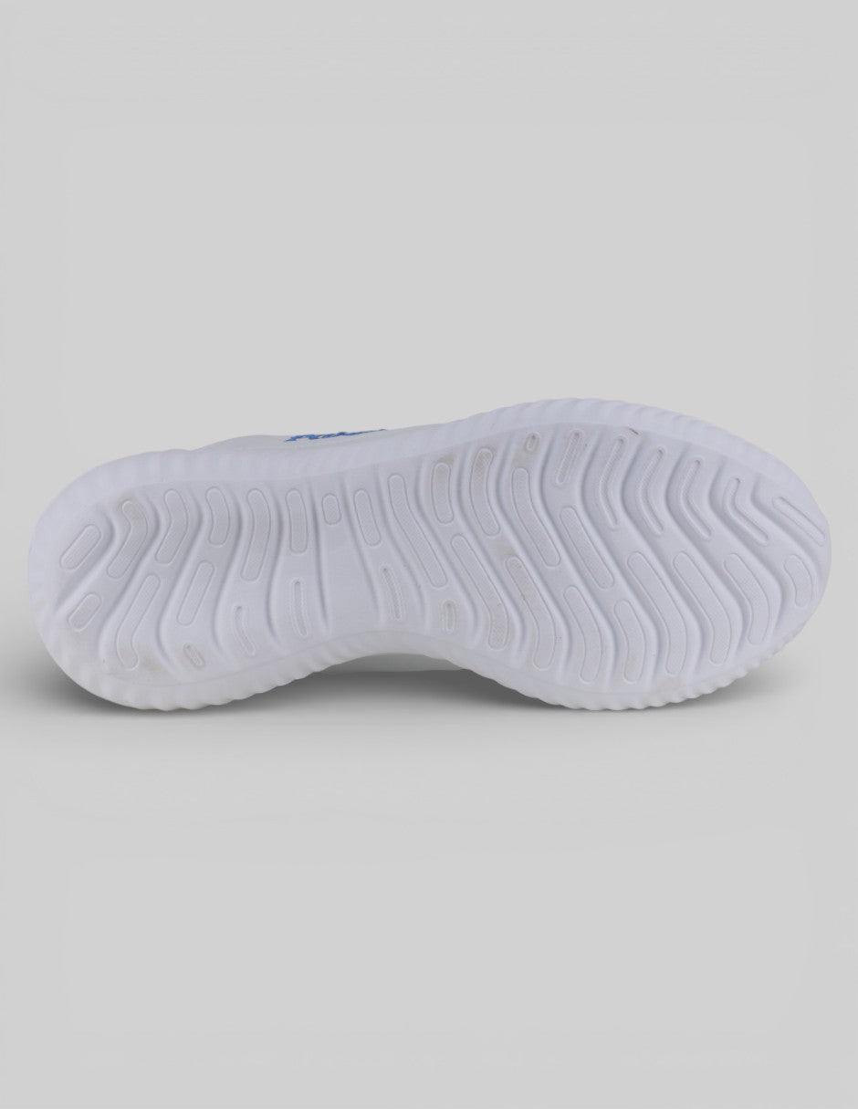 Tenis con cordones   en Piel – Blanco talla 25