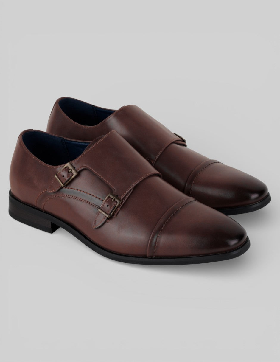 Zapatos de vestir Exterior Piel Color Café Para Hombre De Bruno Marc