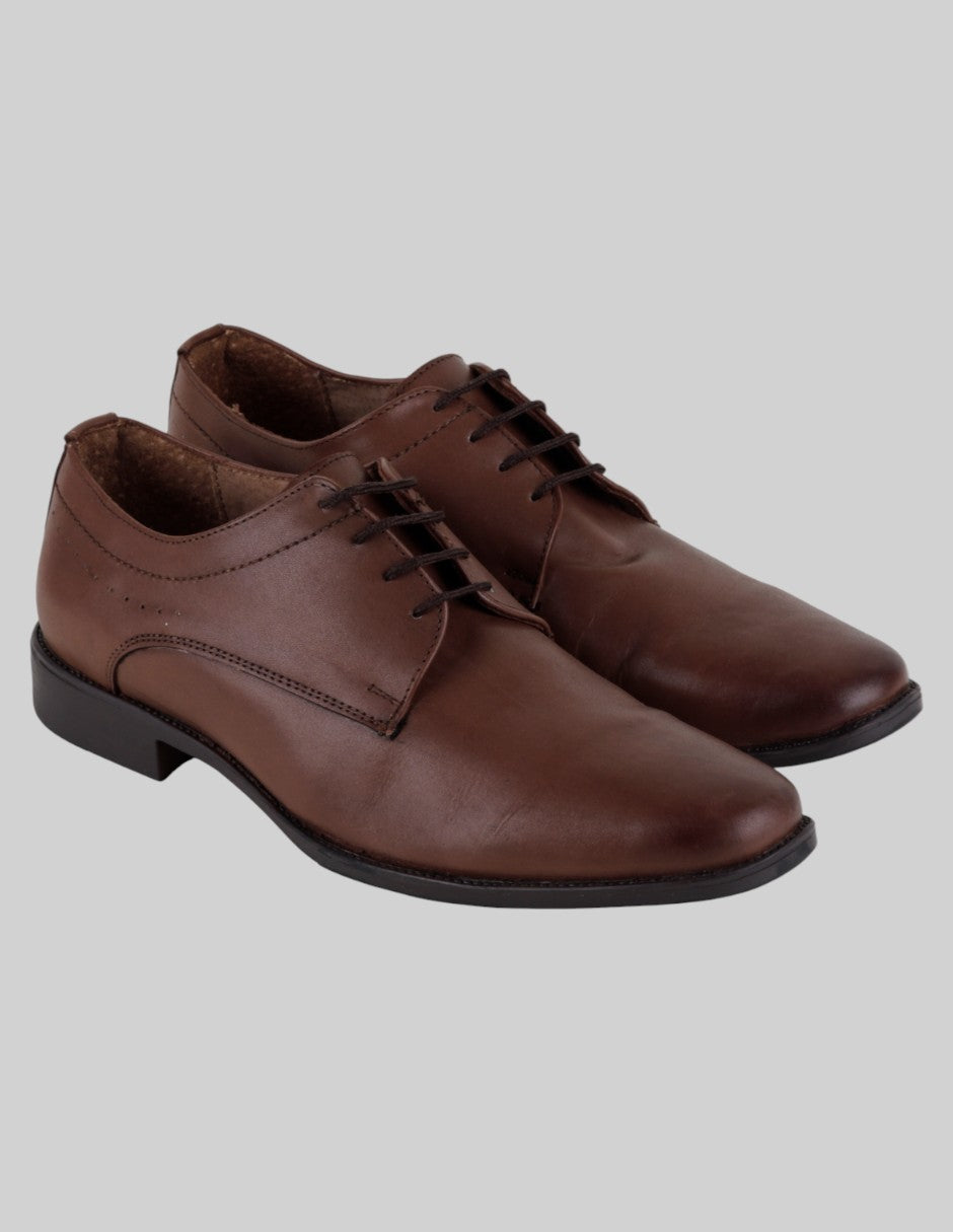 Zapatos de vestir Exterior Piel Color Café Para Hombre De Ottoman