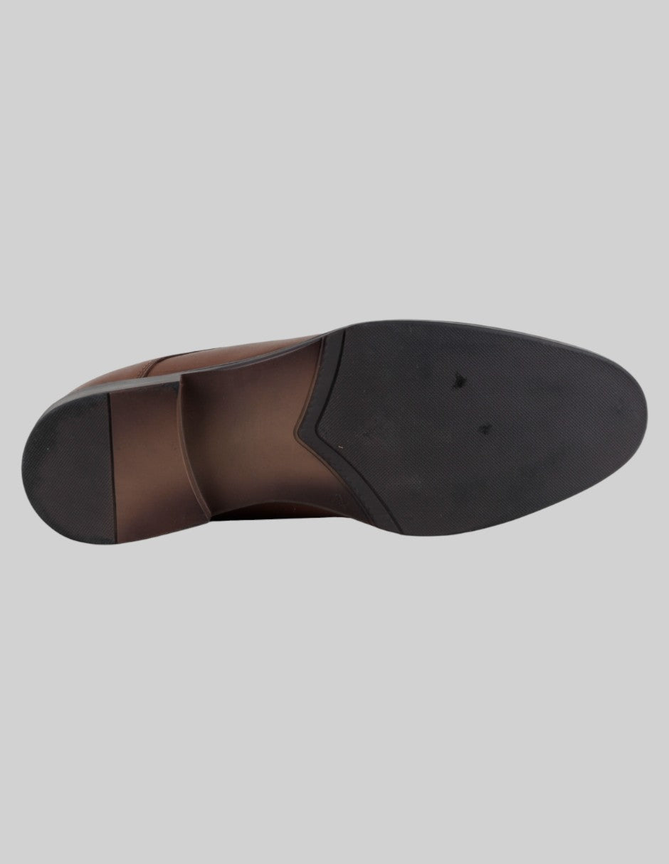 Zapatos de vestir  en Piel – Café talla 27