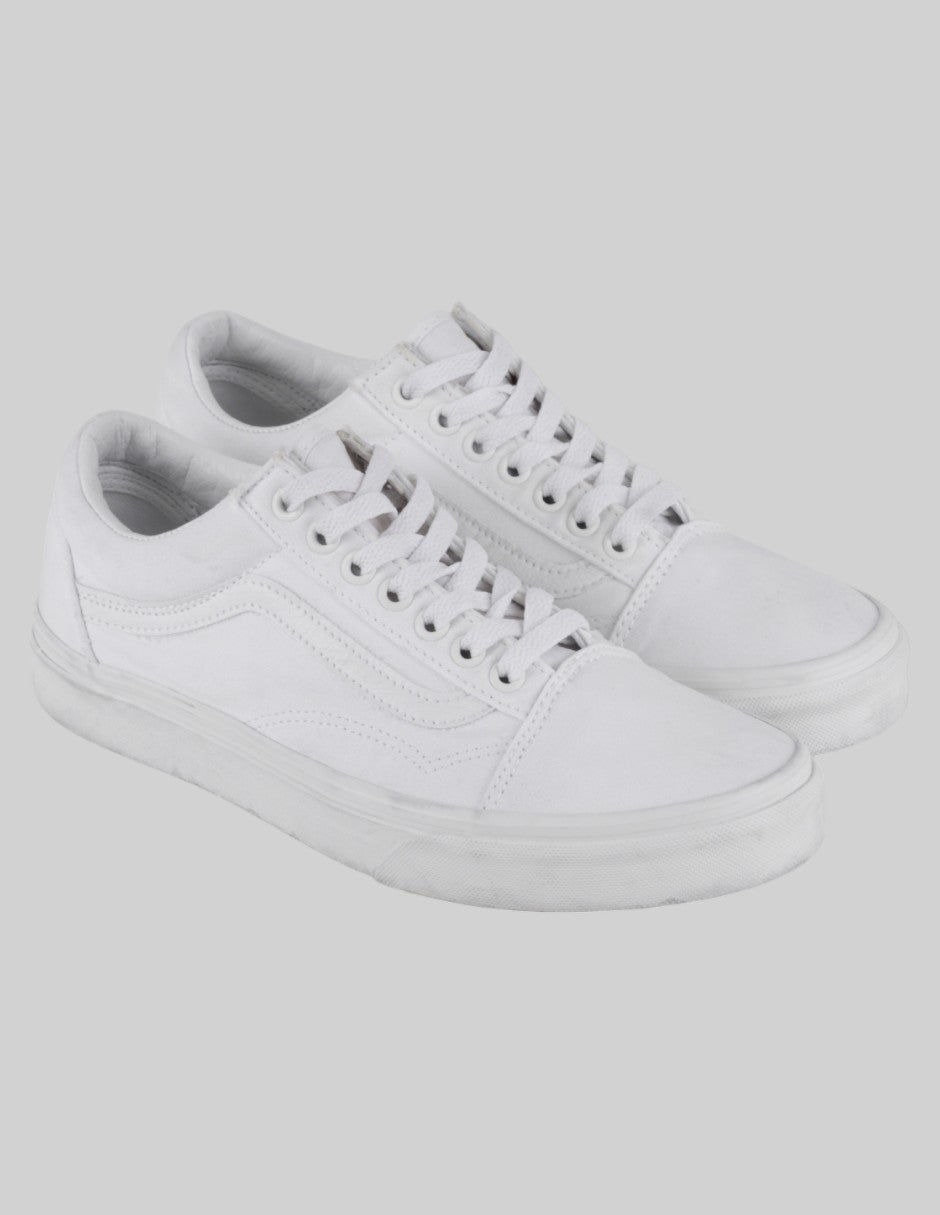 Tenis con cordones Exterior Textil Color Blanco Para Hombre De Vans