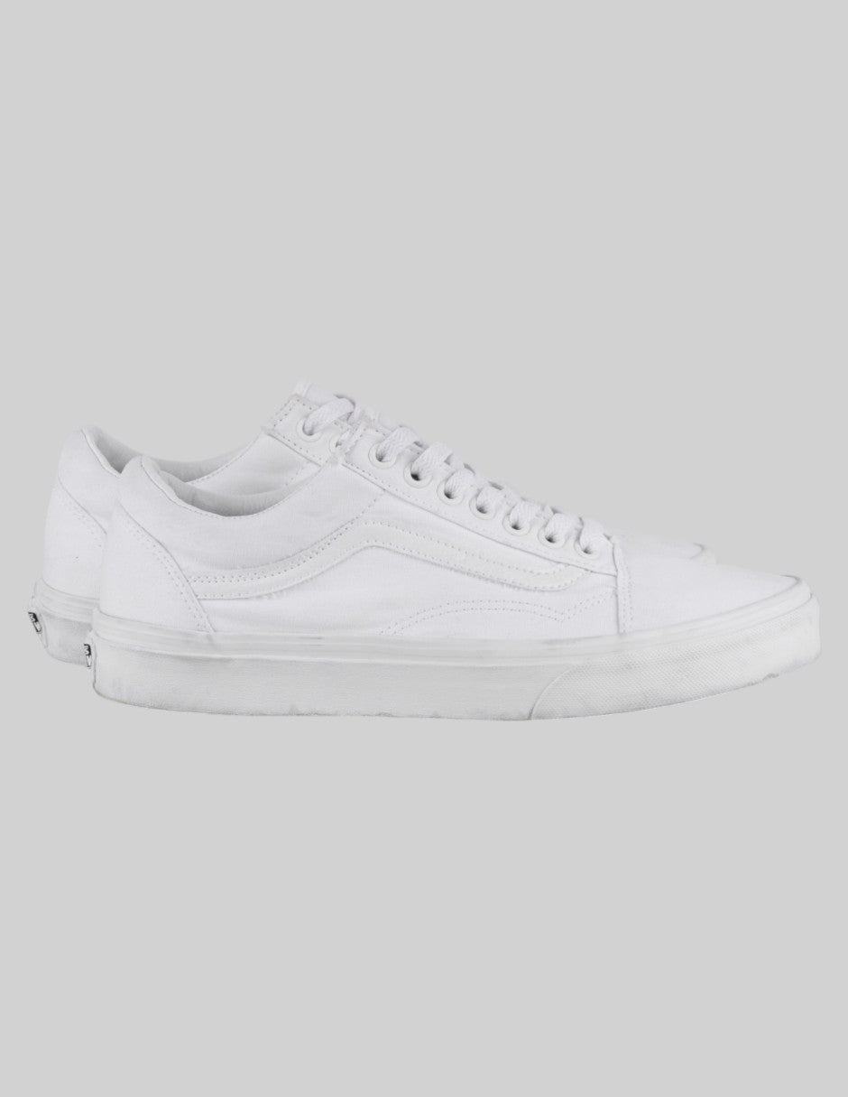 Tenis con cordones   en Textil – Blanco talla 26