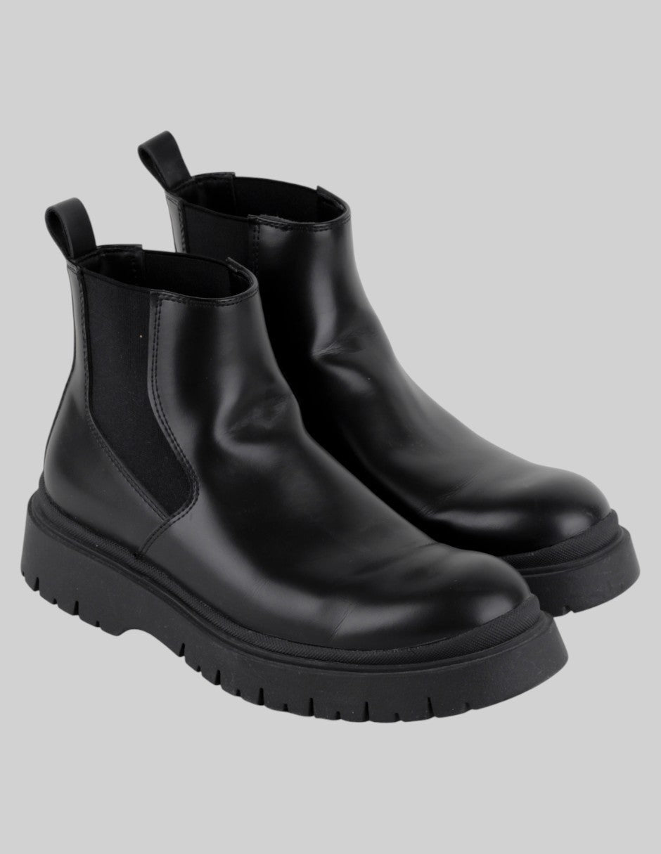Botas casuales Exterior Sintético Color Negro Para Hombre De zara
