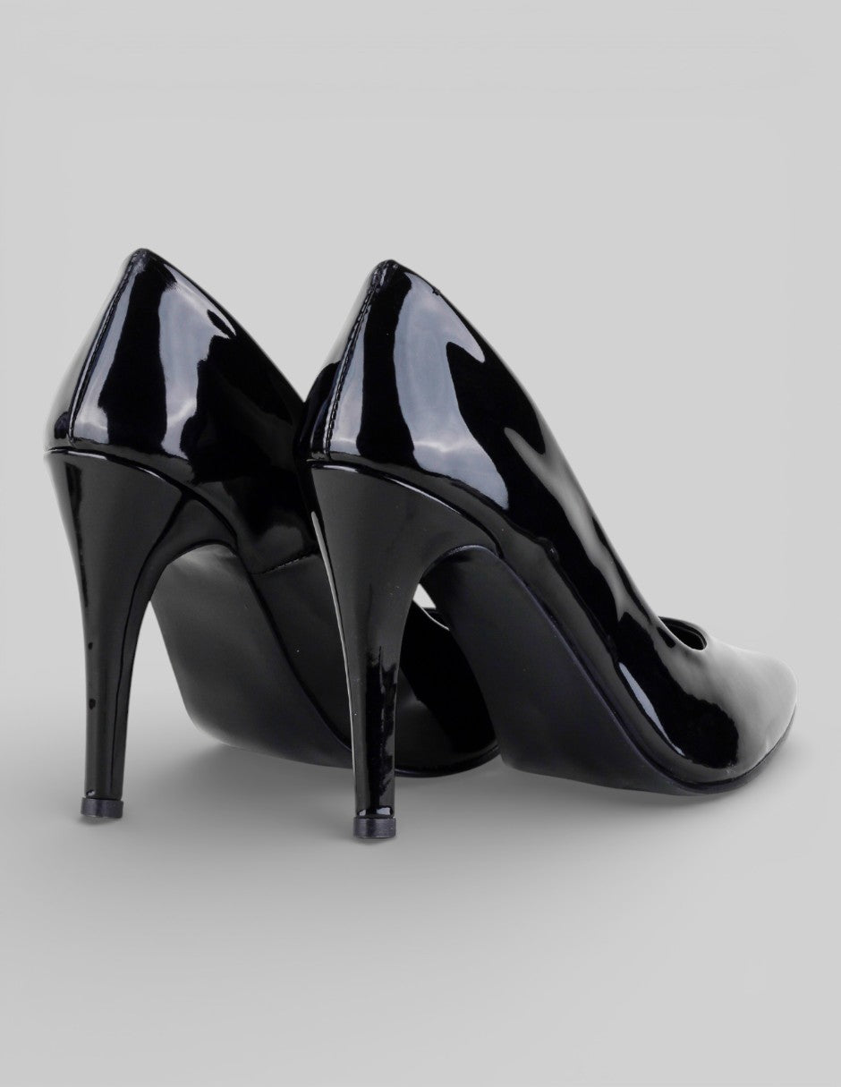 Zapatillas  en Charol – Negro talla 24