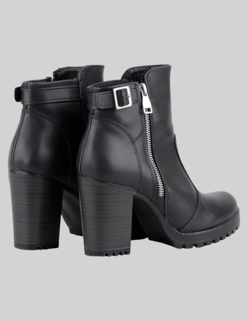 Botín con tacón  en Sintético – Negro talla 24