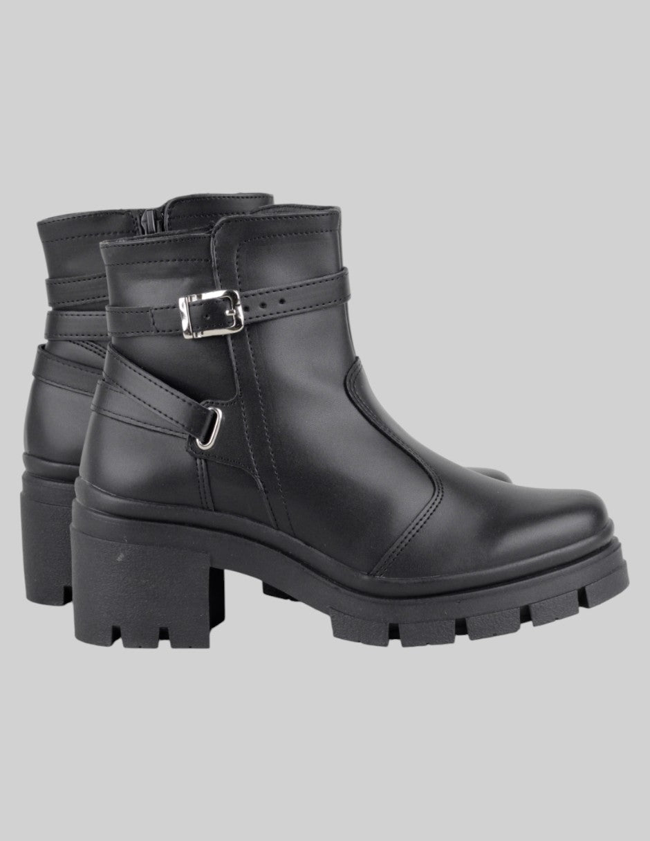 Botín con tacón  en Sintético – Negro talla 24.5