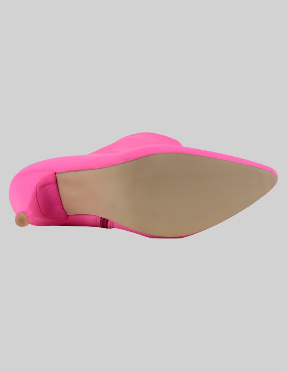 Botín con tacón  en Sintético – Rosa talla 25
