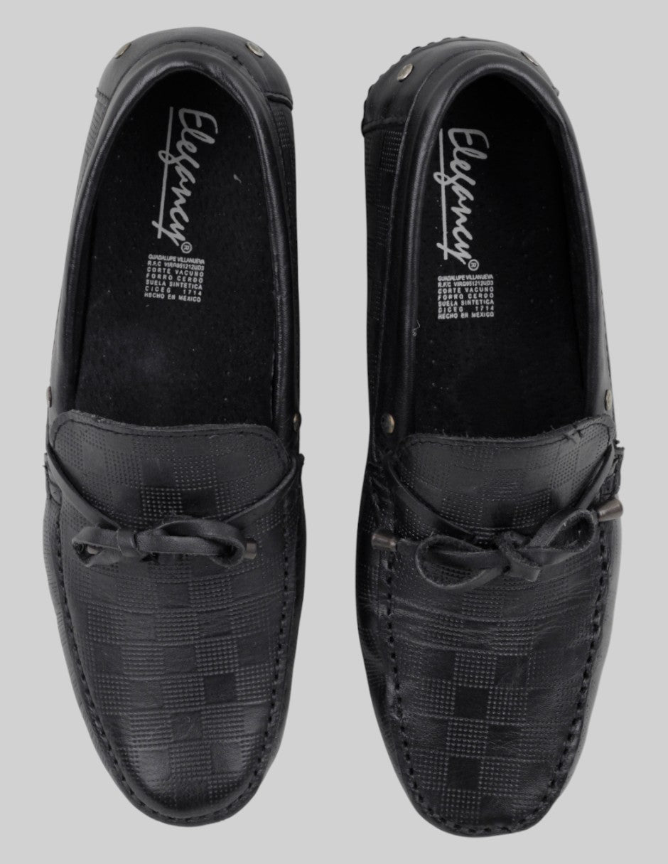 Mocasines  en Piel – Negro talla 28