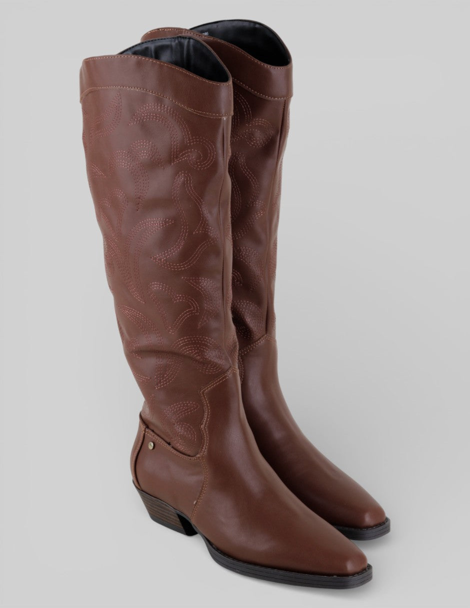 Botas altas Exterior Sintético Color Café Para Mujer De westies
