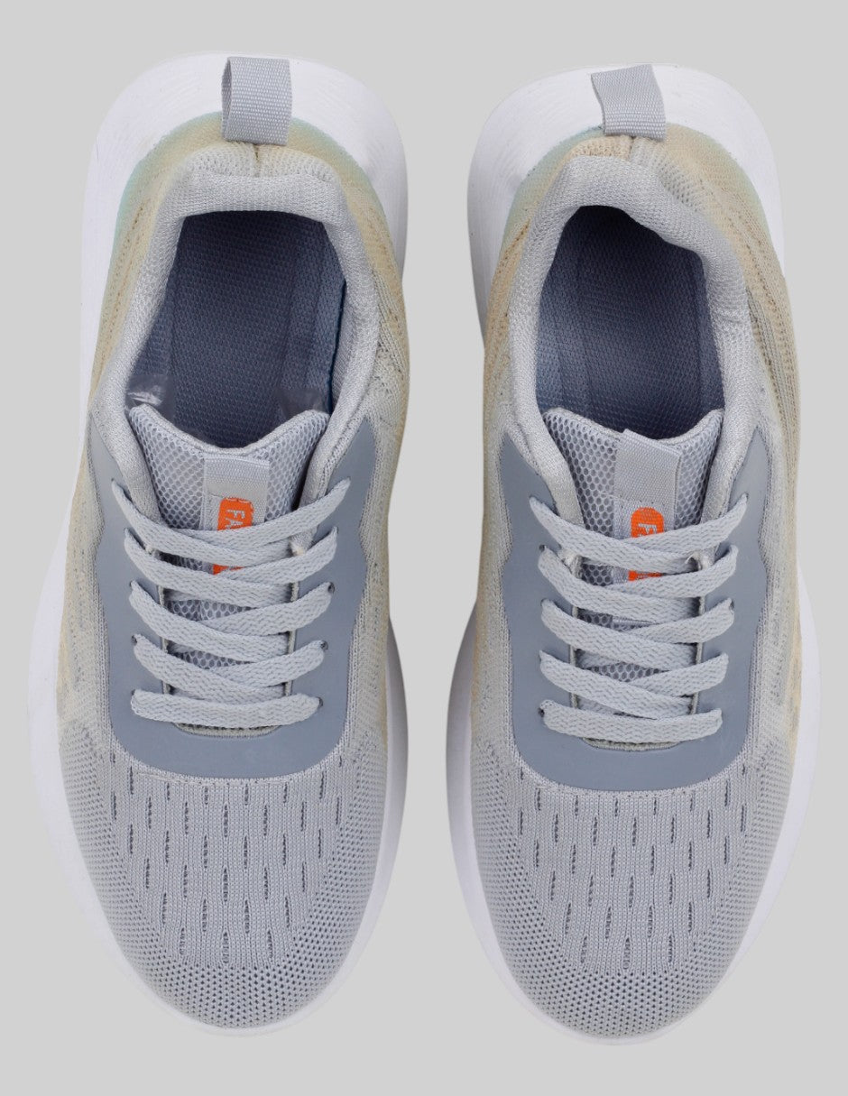 Tenis tipo deportivo   en Textil – Gris talla 24