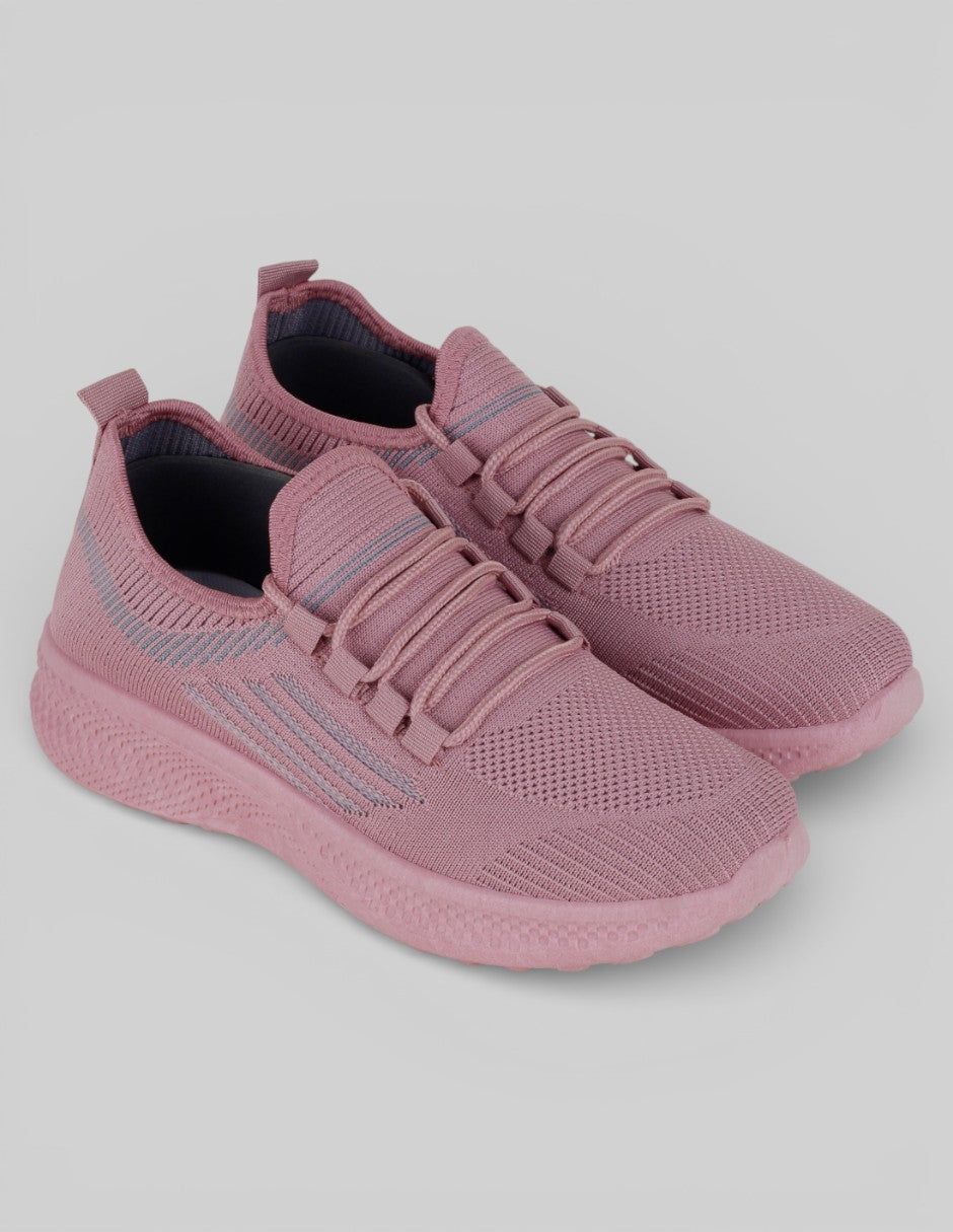 Tenis tipo deportivo Exterior Textil Color Rosa Para Mujer De Windsurf