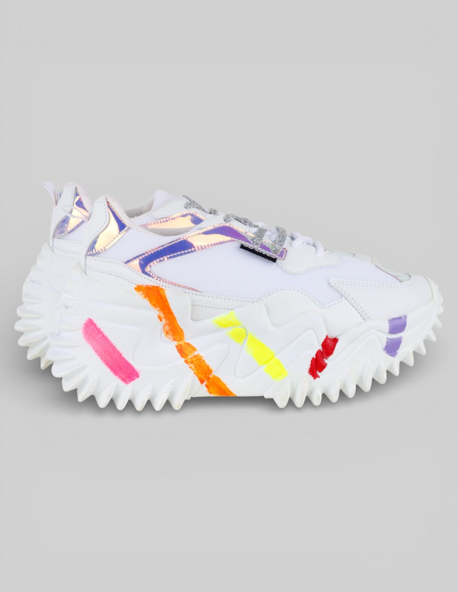 Tenis tipo deportivo   en Sintético – Blanco talla 26