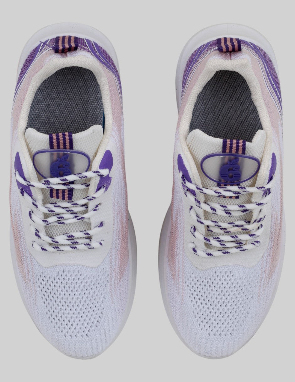 Tenis tipo deportivo   en Textil – Morado talla 24