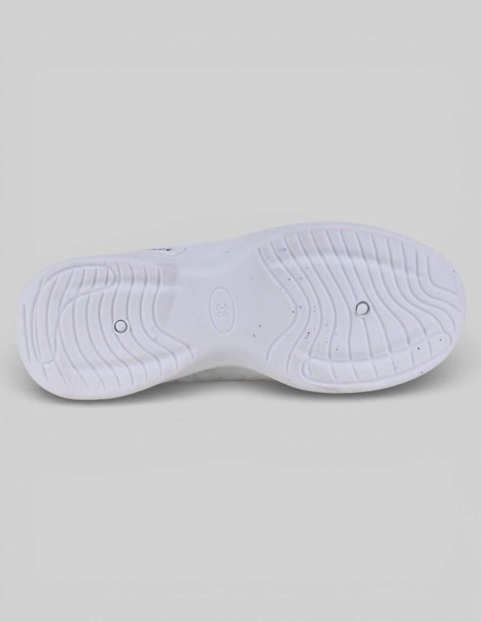 Tenis tipo deportivo   en Textil – Blanco talla 24