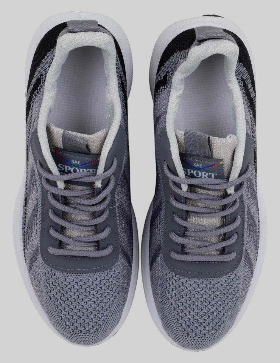 Tenis tipo deportivo   en Textil – Gris talla 26