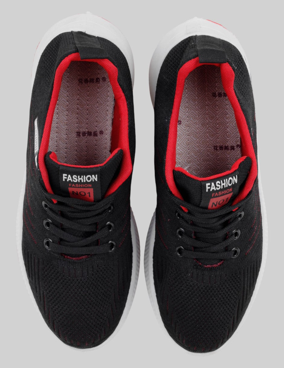 Tenis tipo deportivo   en Textil – Negro talla 26