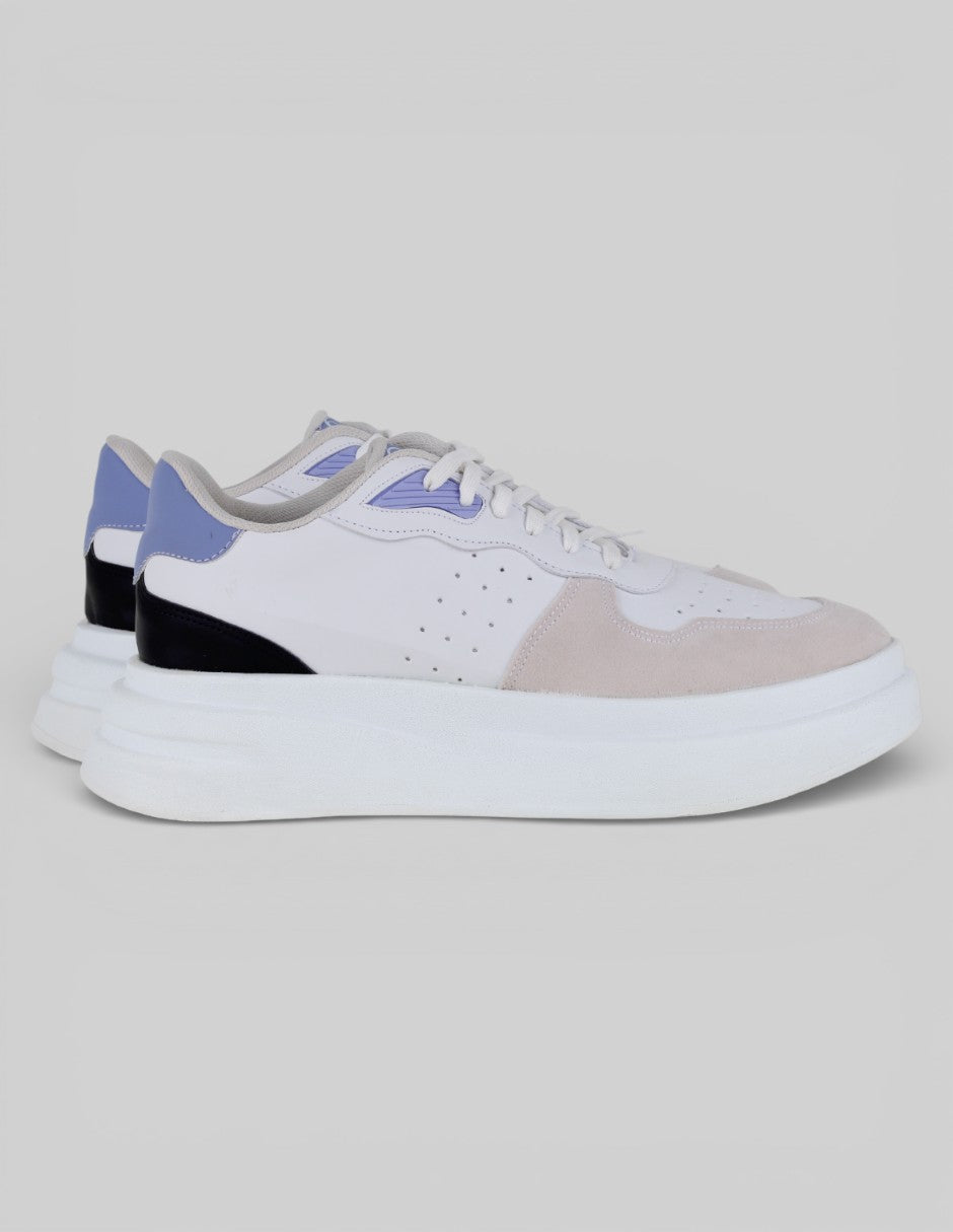 Tenis con cordones   en Sintético – Blanco talla 25