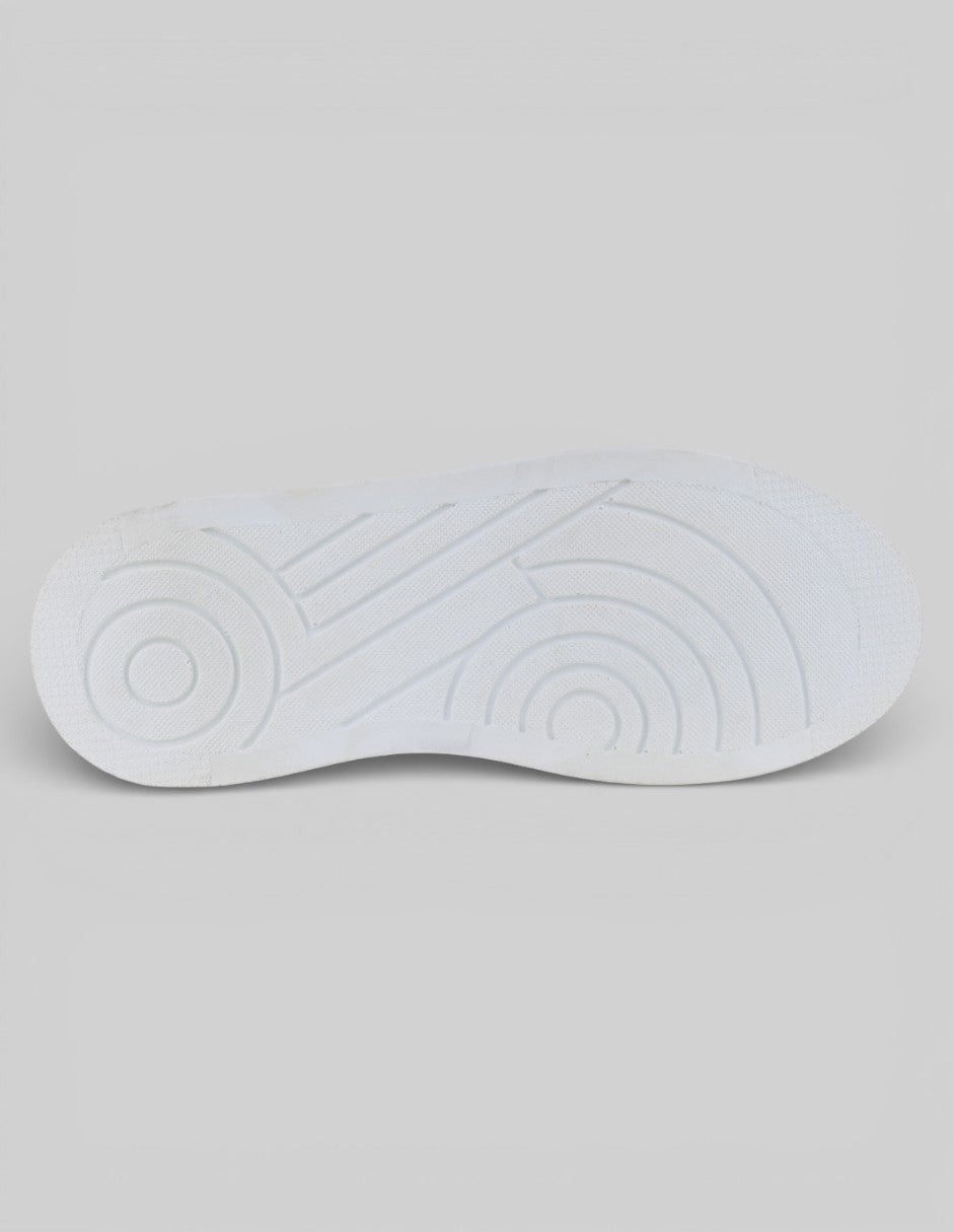 Tenis con cordones   en Sintético – Blanco talla 25