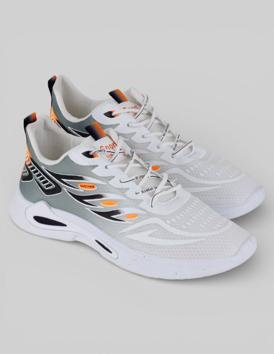 Tenis tipo deportivo Exterior Sintético Color Blanco Para Hombre De Sport