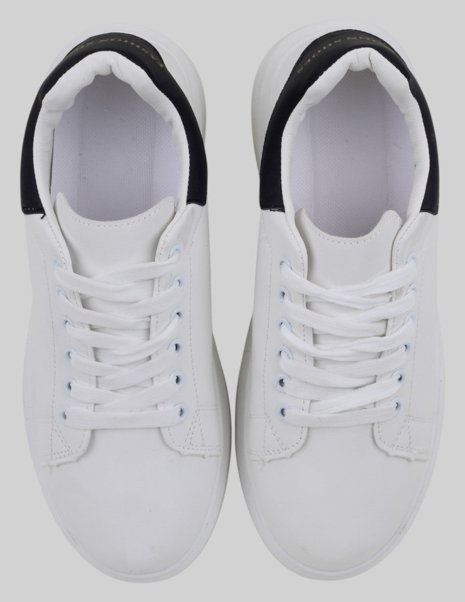 Tenis con cordones   en Sintético – Blanco talla 25