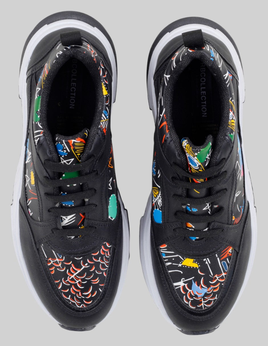 Tenis tipo deportivo   en Sintético – Negro talla 26