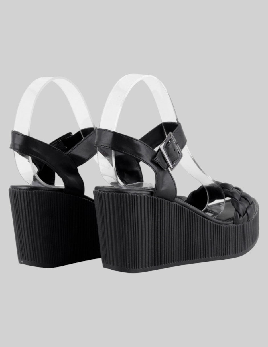 Sandalias con plataforma  en Sintético – Negro talla 24