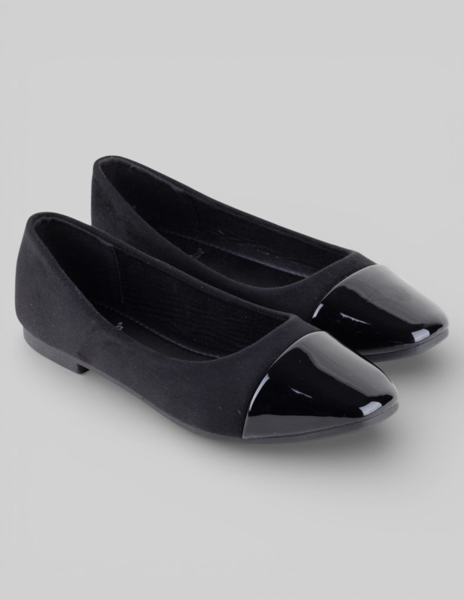 Flats clásicas Exterior Textil Color Negro Para Mujer De Gotta
