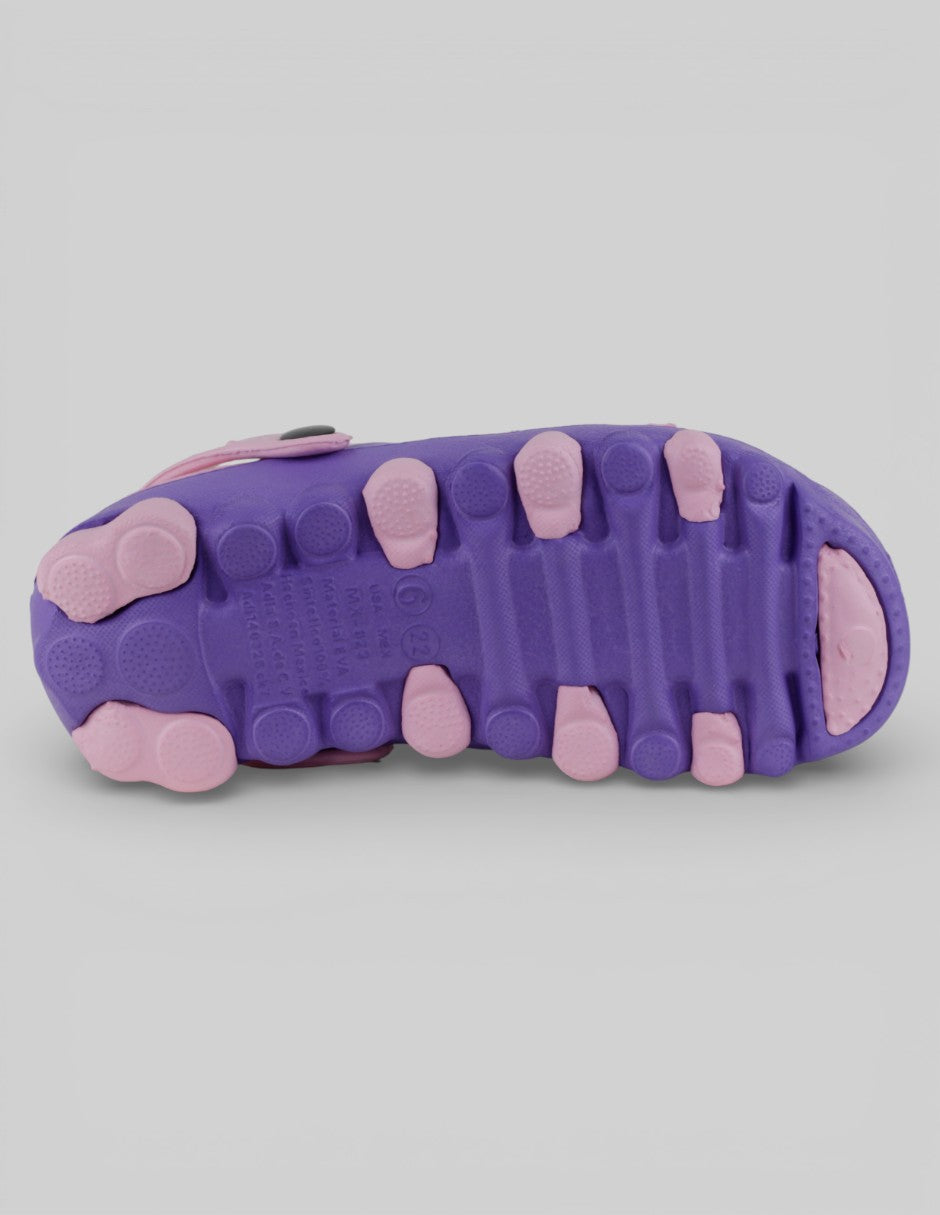 Sandalias clásicas  en Sintético – Morado talla 26