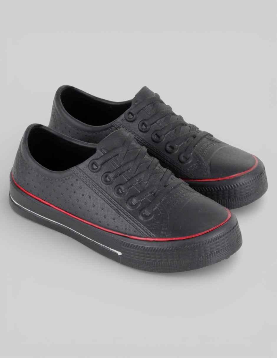 Sandalias clásicas Exterior Sintético Color Negro Para Niño De rbcollection