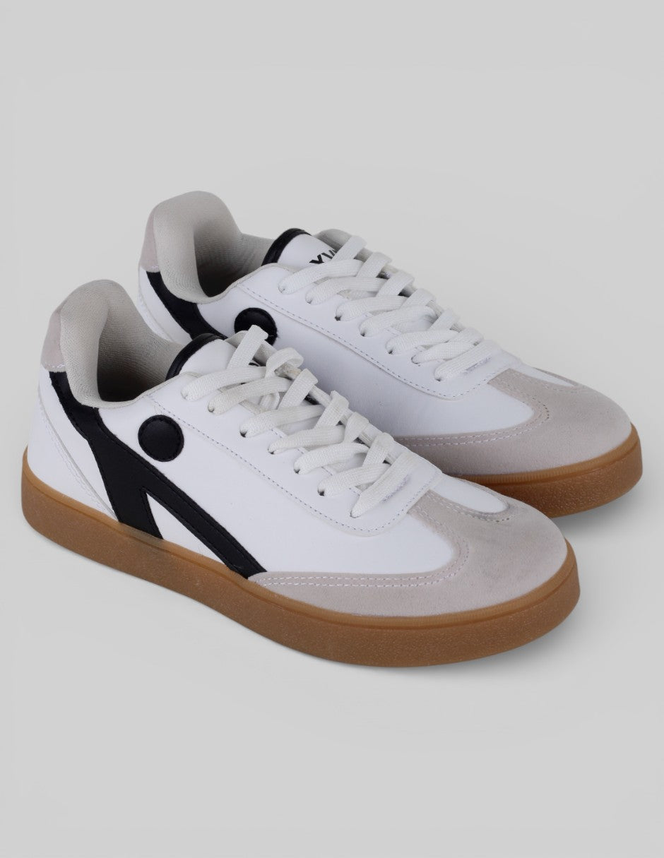Tenis Exterior Sintético Color Blanco Para niño De xyrs