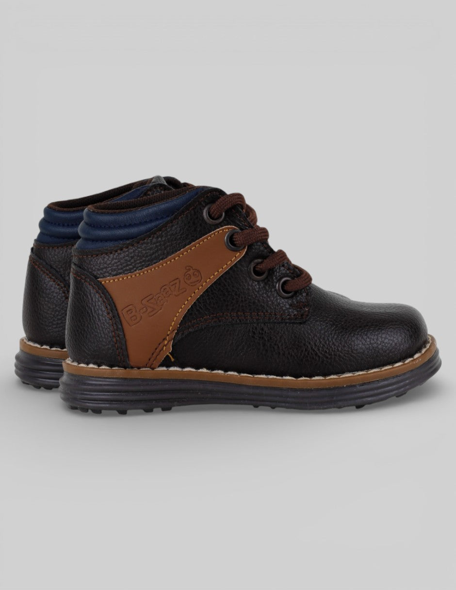 Botas casuales  en Sintético – Café talla 16