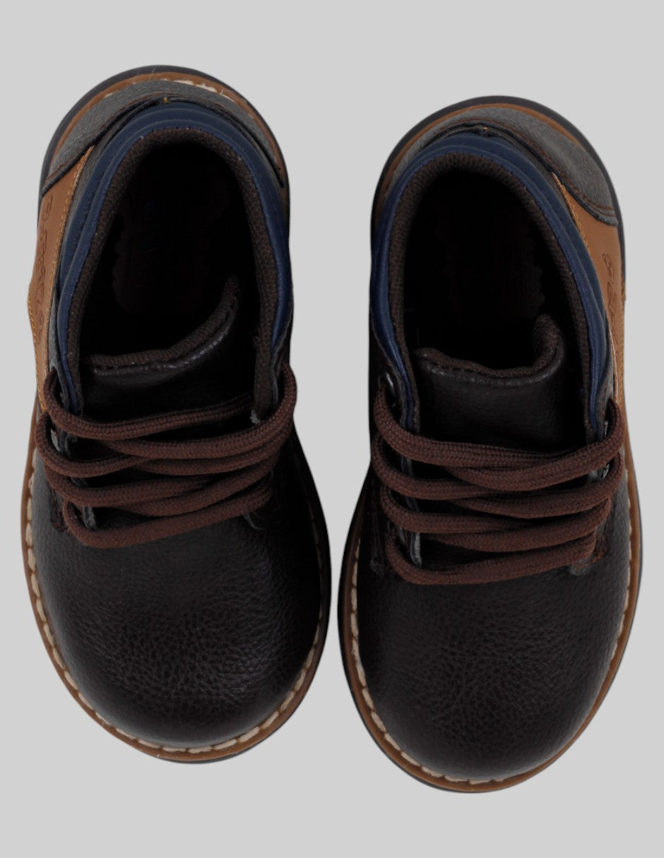 Botas casuales  en Sintético – Café talla 16