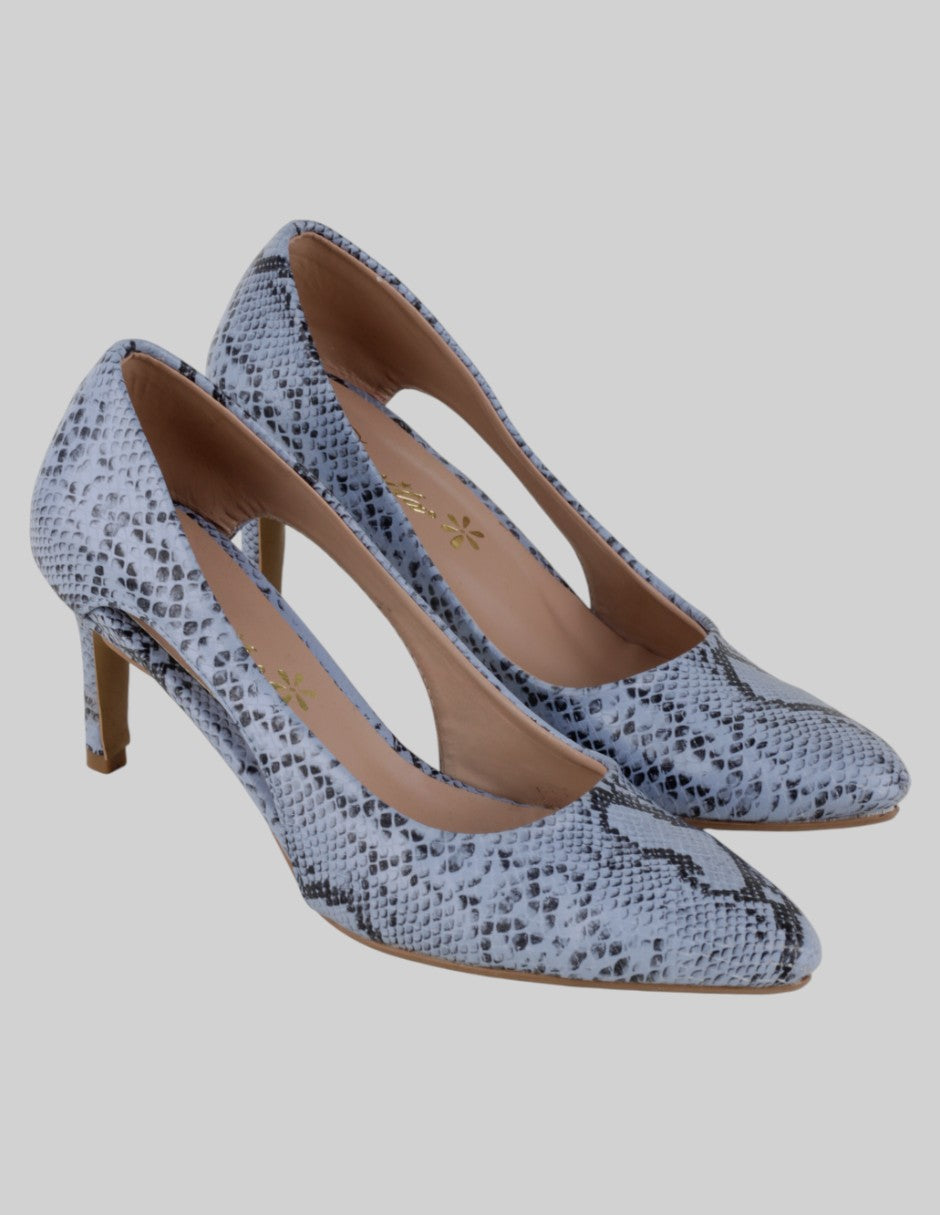 Zapatillas Exterior Sintético Color Azul Para Mujer De Damita